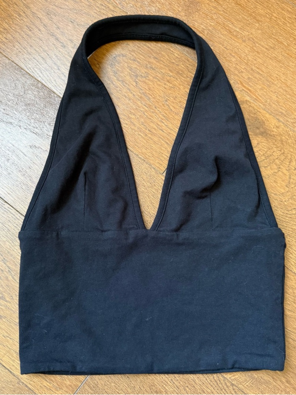Cotton On Black Halter Bralette Top
